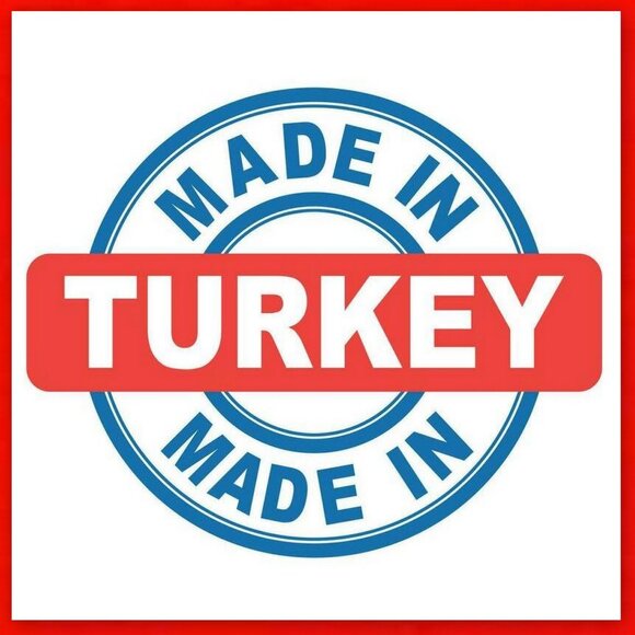 Brand New Turkish 12-piece Glass w/ Gold Trim Tea set! - Picture 13 of 16